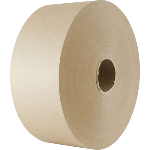 Ruban en papier activ&eacute; &agrave; l'eau, 102 mm (4") x 183 m (600'), Kraft Cantin et fils