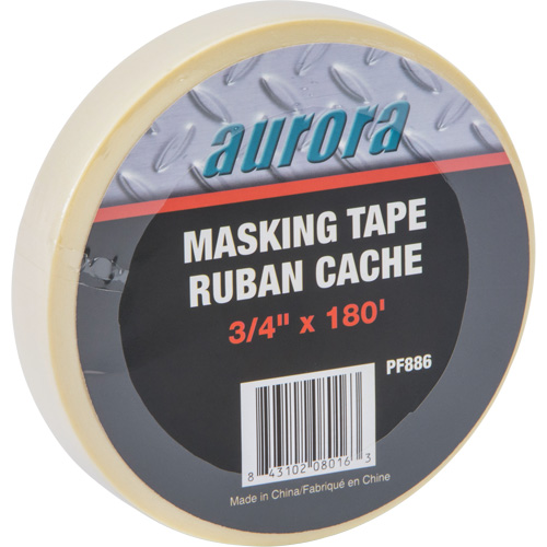 General Purpose Masking Tape, 18 mm (3/4") x 55 m (180'), Beige Cantin et fils