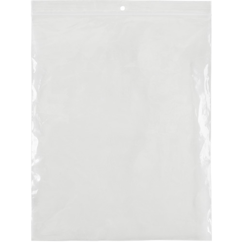 Sacs en poly, Refermable, 10" x 8", 4 mils Cantin et fils
