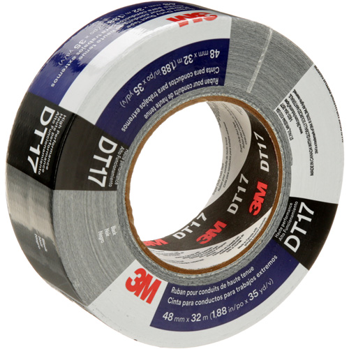 DT17 Super-Duty Duct Tape, 17 mils, Black, 48 mm (2") x 32 m (105') Cantin et fils