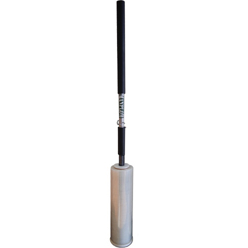 Long Handle Stretch Wrap Dispenser, Fits Rolls 12"-18" Cantin et fils