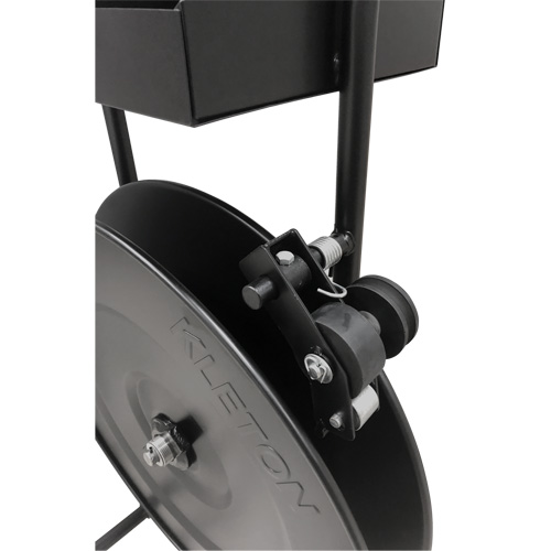 Strapping Dispenser, Polyester/Steel/Polypropylene Straps, 16"/8" Core Dia., 3"/8"/6" Roll Width Cantin et fils