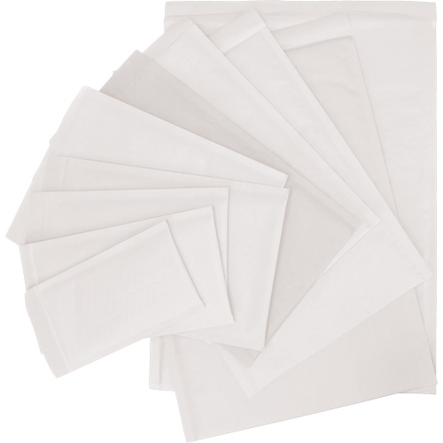 Enveloppe postale coussin&eacute;e, Papier blanc, 6" la x 10" lo Cantin et fils