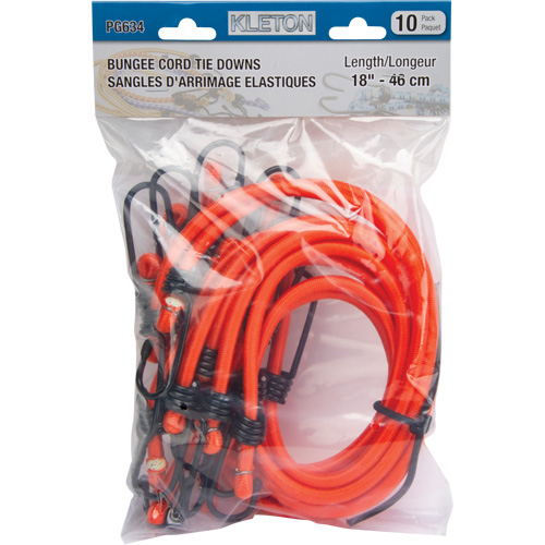 Bungee Cord Tie Downs, 18" Cantin et fils