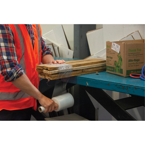 Film pour cerclage, Coul&eacute;, Calibre 120, 5" x 650' Cantin et fils