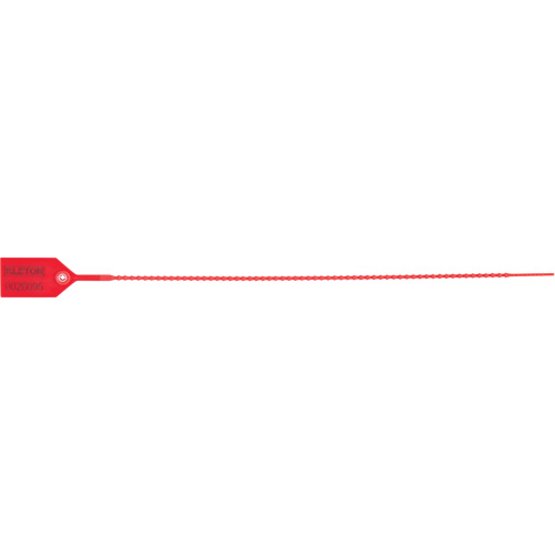 Scell&eacute; de s&eacute;curit&eacute; standard, 15", Plastique, Scell&eacute; en plastique Cantin et fils