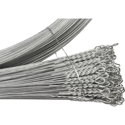 Baling Wire, Galvanized, 13-1/2' L, 13 ga. Cantin et fils