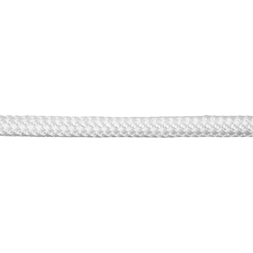Braided White Rope, Nylon, 250' Cantin et fils
