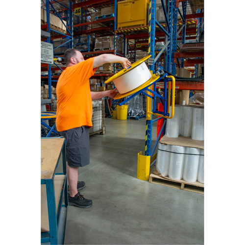 Strapping Dispenser, Polyester/Steel/Polypropylene Straps, 16"/8" Core Dia., 3"/8"/6" Roll Width Cantin et fils