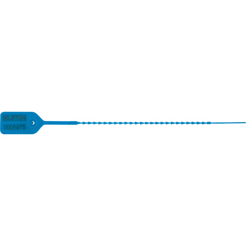 Scell&eacute; de s&eacute;curit&eacute; standard, 9", Plastique, Pousser et tirer Cantin et fils