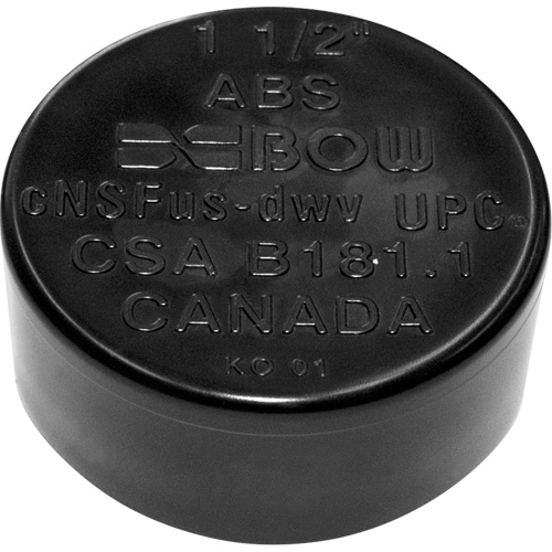 Capuchon rod&eacute;, 1-1/2", Noeud, Plastique Cantin et fils