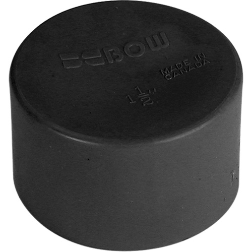 Bouchon d'essai en poly&eacute;thyl&egrave;ne souple bleu, 3", Standard, Plastique Cantin et fils