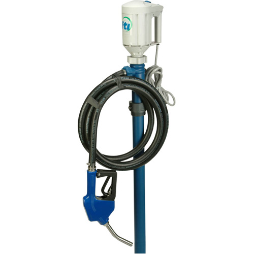 Trousse de pompe pour baril PFM-40 avec moteur M3V avec accessoires pour fluide d&eacute;chappement diesel (DEF), Polypropyl&egrave;ne/PVDF/Acier inoxydable Cantin et fils