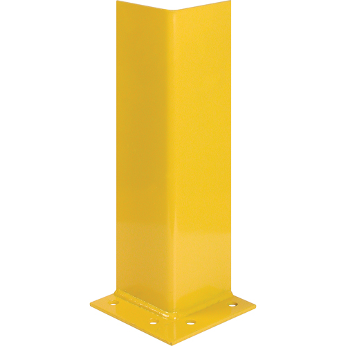 Upright Protectors, Steel, 7" W x 7" D x 12" H, Safety Yellow Cantin et fils