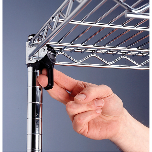 &eacute;tag&egrave;res super ajustables Super Erecta, 4 Tablettes, 36" la x 62-9/16" h x 18" p Cantin et fils