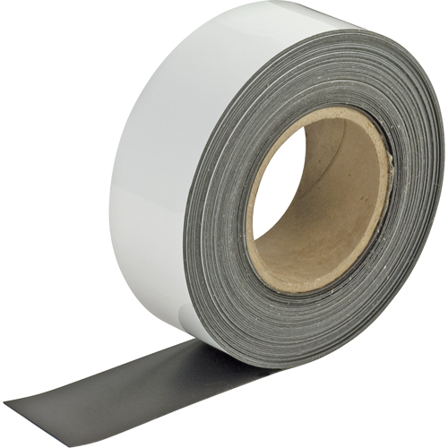 &eacute;tiquettes magn&eacute;tiques effaçables, Magn&eacute;tique, 600" lo x 3" la Cantin et fils