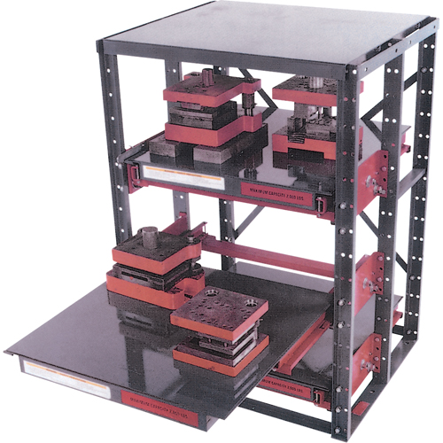 E-Z Glide Roll-Out Shelving - Additional Shelves, Steel, 48" W x 48" D Cantin et fils