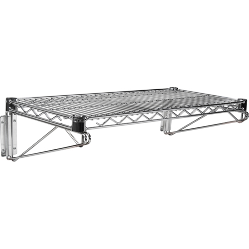Ensemble d'&eacute;tag&egrave;re murale en treillis, Simple Support, 200 lb Capacit&eacute;, 14" p Cantin et fils