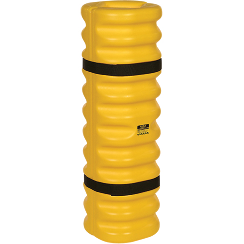 Protecteur de colonne, Ouverture int&eacute;rieure 4" x 6", 13" lo x 13" la x 42" h, Jaune Cantin et fils