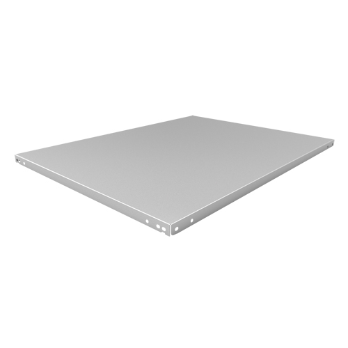 Tablette &agrave; corni&egrave;re perfor&eacute;e, Acier galvanis&eacute;, 42" la x 32" p Cantin et fils
