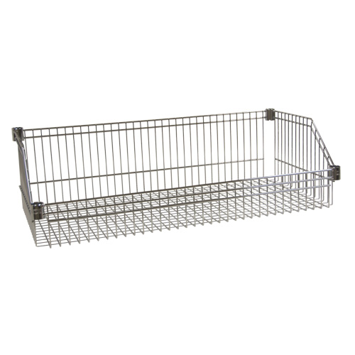 Wire Basket Shelf, 18" W x 36" D, 400 lbs. Capacity Cantin et fils