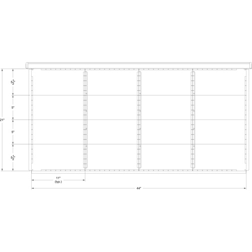 Interlok Integrated Modular Drawer System Cantin et fils