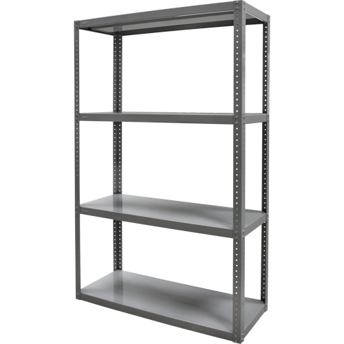 Heavy-Duty Shelving, Steel, Bolted, 3000 lbs. Capacity, 36" W x 72" H x 24" D Cantin et fils