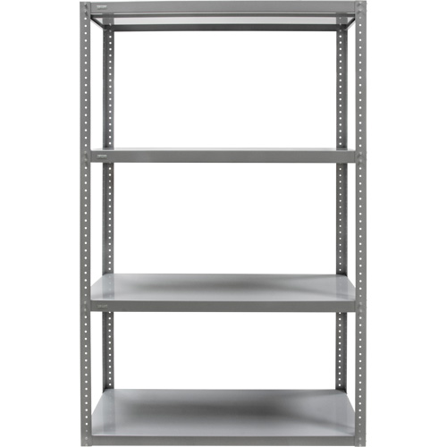 Heavy-Duty Shelving, Steel, Bolted, 3000 lbs. Capacity, 36" W x 72" H x 24" D Cantin et fils