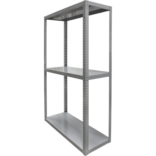 &eacute;tag&egrave;re robuste, Acier, Boulonn&eacute;, Capacit&eacute; 3000 lb, 36" la x 72" h x 24" p Cantin et fils