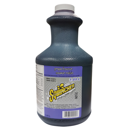 Sqwincher&reg; Rehydration Drink, Concentrate, Grape Cantin et fils