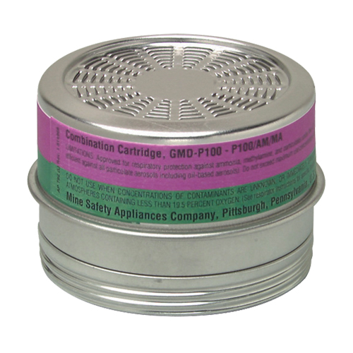 Cartouches pour respirateurs Comfo, Cartouche gaz/vapeur, Ammoniac/M&eacute;thylamine Cantin et fils