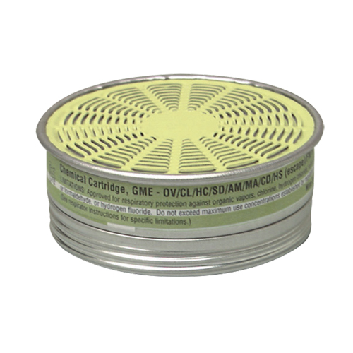 Cartouches pour respirateurs Comfo, Cartouche gaz/vapeur, Gaz multiples/Vapeur organique Cantin et fils