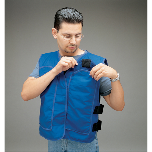 Vestes de refroidissement avec pochettes pour insertions ALLEGRO INDUSTRIES, Grand, Bleu royal Cantin et fils