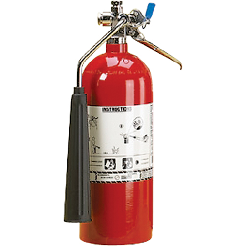 Aluminum Cylinder Carbon Dioxide (CO2) Fire Extinguishers, BC, 5 lbs. Capacity Cantin et fils
