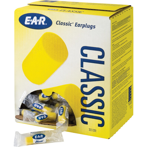 Bouchons d'oreilles Classic E-A-R, Paire - Sac en poly Cantin et fils