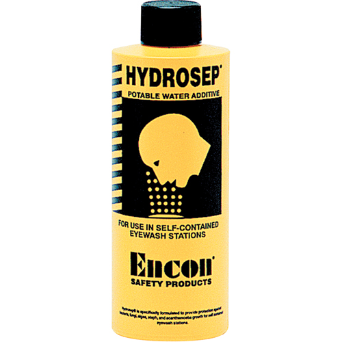 Additif pour traitement de l'eau Hydrosep pour poste de douche oculaire autonome pressuris&eacute;e, 8 oz Cantin et fils
