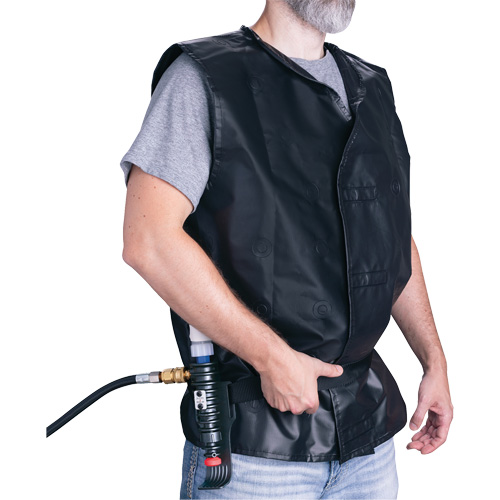 Veste de refroidissement Vortex ALLEGRO INDUSTRIES, Grand, Noir Cantin et fils