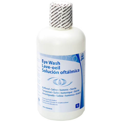Eyewash Station Accessories - Eyewash Solution, 32 oz. Cantin et fils