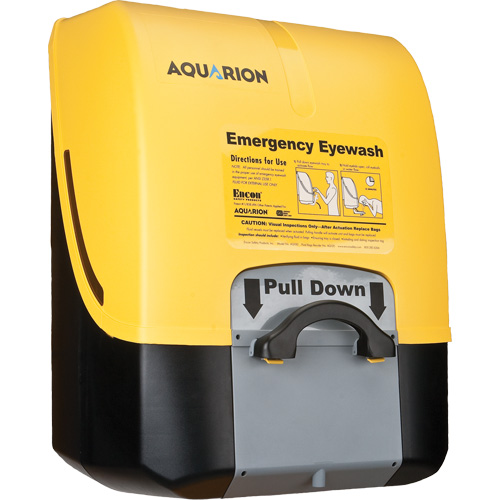 Douche oculaire autonome Aquarion, Aliment&eacute; par gravit&eacute;, Capacit&eacute; 7,4 gal., Conformit&eacute; ANSI Z358.1 Cantin et fils