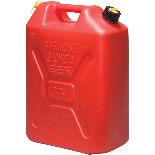 Jerry Cans, 5.3 US gal./20.06 L, Red, CSA Compliant/ULC Cantin et fils