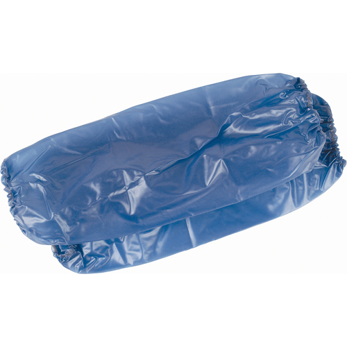 Manchettes l&eacute;ger, Longueur de 18", Vinyle, Bleu Cantin et fils