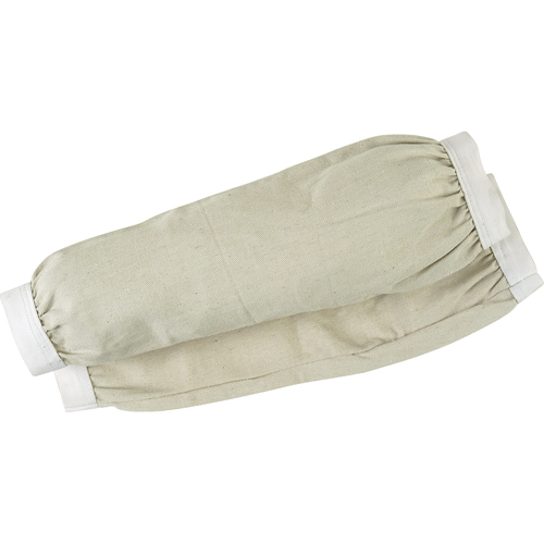 Manchettes jetables, Longueur de 18", Coton, Blanc Cantin et fils