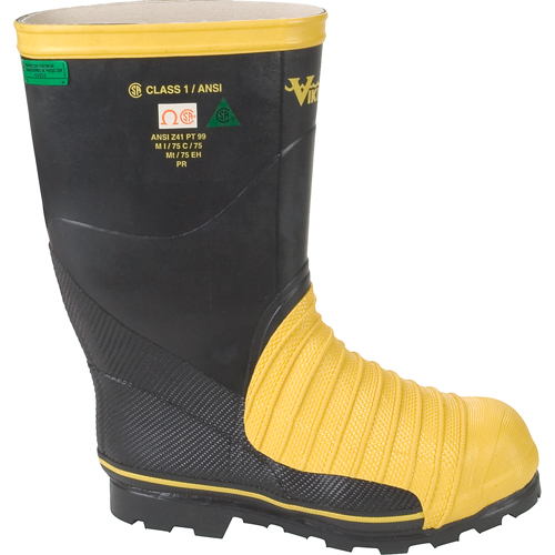 Miner 49er Professional Mining Boots, Rubber, Steel Toe, Size 7 Cantin et fils