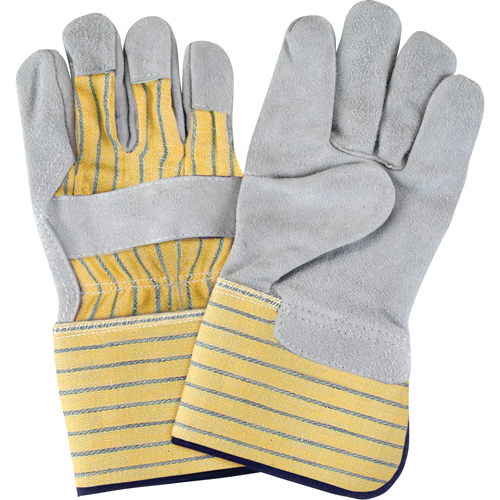 Premium Quality Fitters Gloves, Large, Split Cowhide Palm, Cotton Inner Lining Cantin et fils