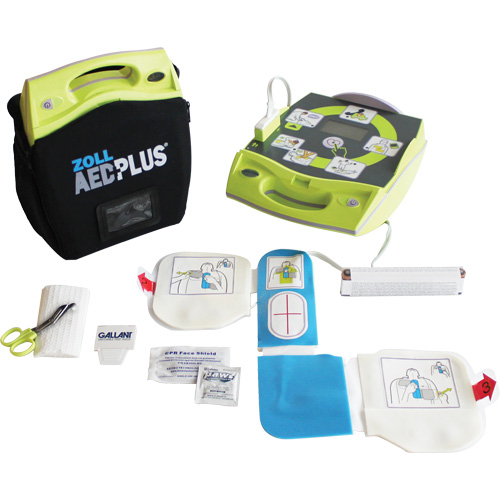 AED Plus&reg; Defibrillator , Semi-Automatic, English, Class 4 Cantin et fils