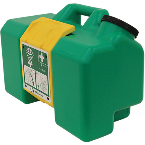 Eyewash Station, Gravity-Fed, 9 gal. Capacity, Meets ANSI Z358.1 Cantin et fils