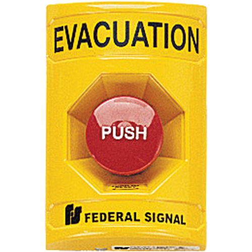 Push Button Station -For Vandal-resistant Activation Of Emergency Systems Cantin et fils