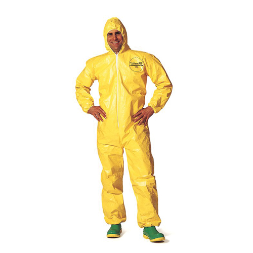 Combinaisons Tychem 2000, 3T-Grand, Jaune Cantin et fils