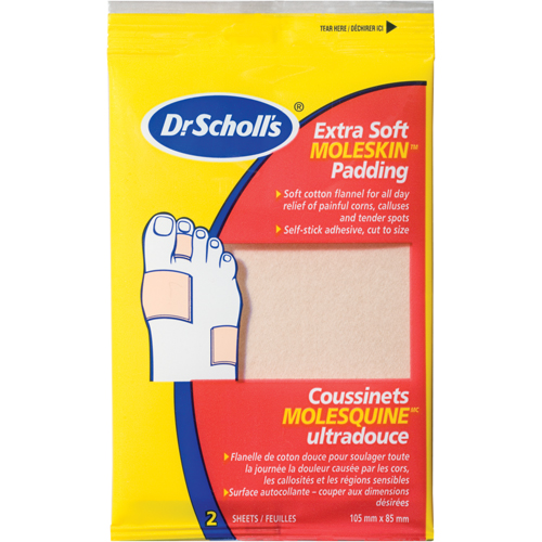 Tampons Moleskin Plus de Dr Scholl's Cantin et fils