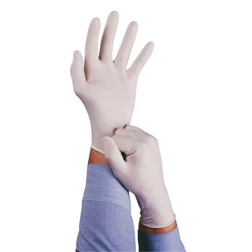 Gants TouchNTuff 69-210, Petit, Latex, 5 mils, Sans poudre, Naturel Cantin et fils